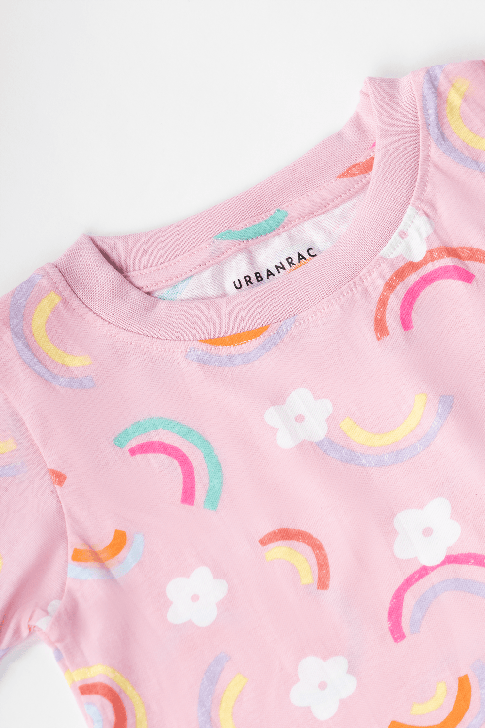 Rainbow print 100% cotton T-Shirt - Urbanrac