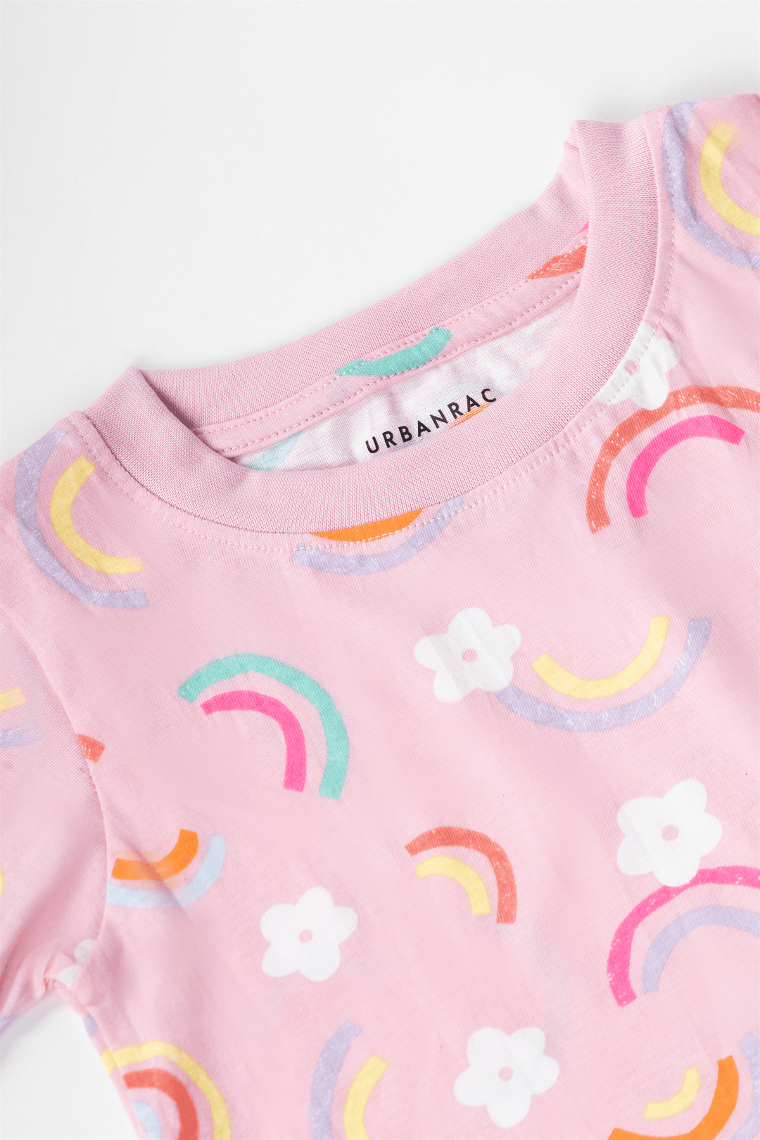 Rainbow print 100% cotton T-Shirt - Urbanrac
