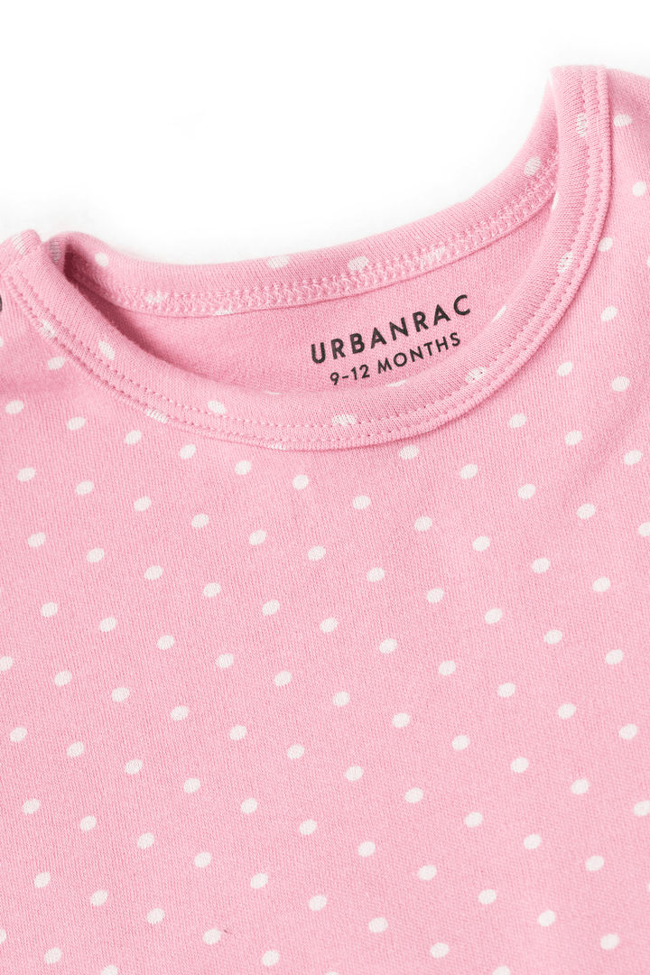 Pink Polka Dots Onesies - Urbanrac