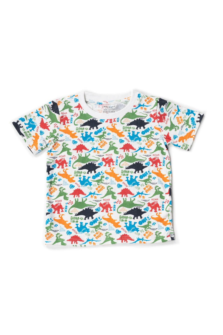 Dino Print T-shirt - Urbanrac