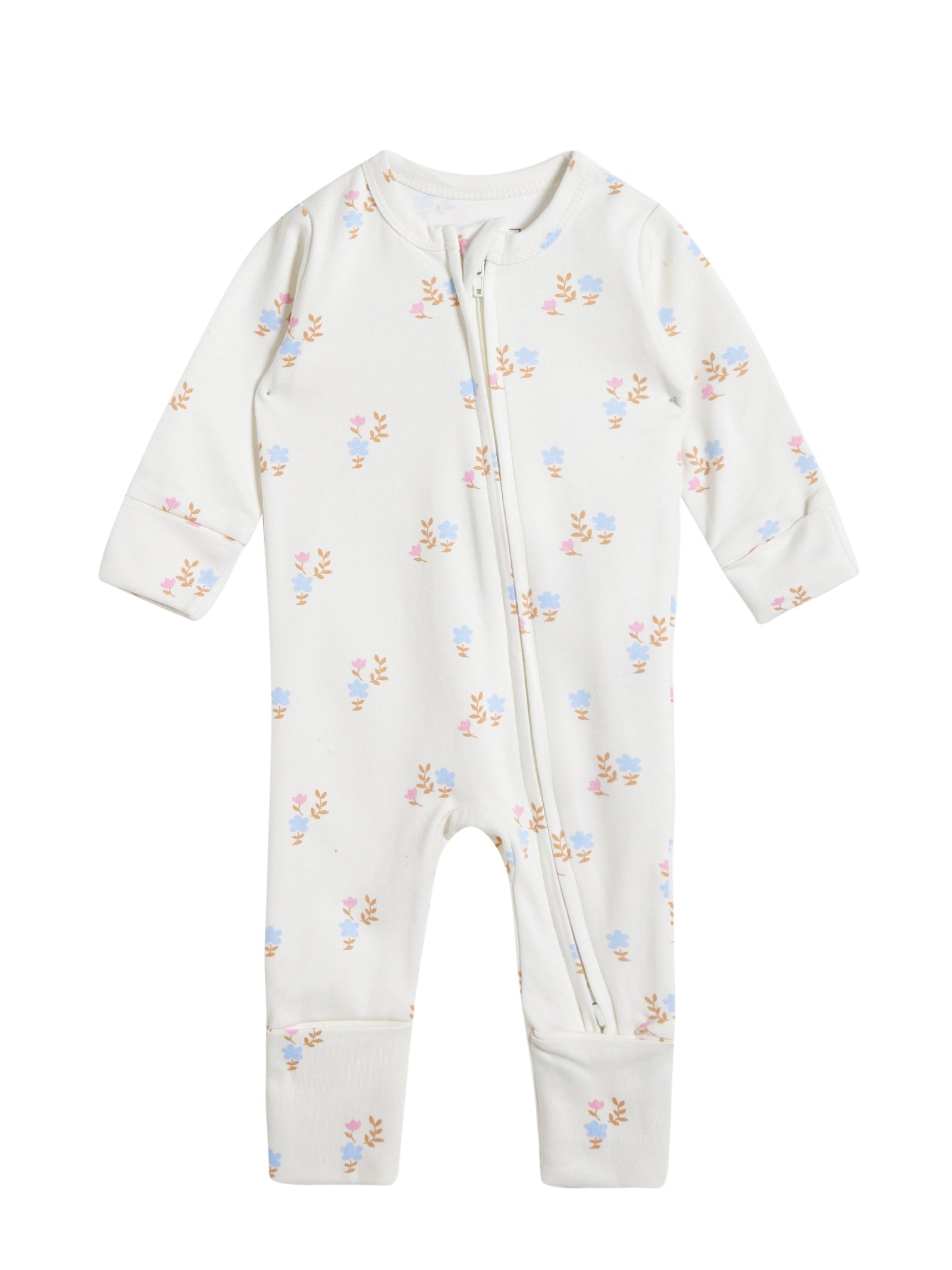 GOTS Certified Organic Cotton Sleepwear for Babies | Floral print - Urbanrac