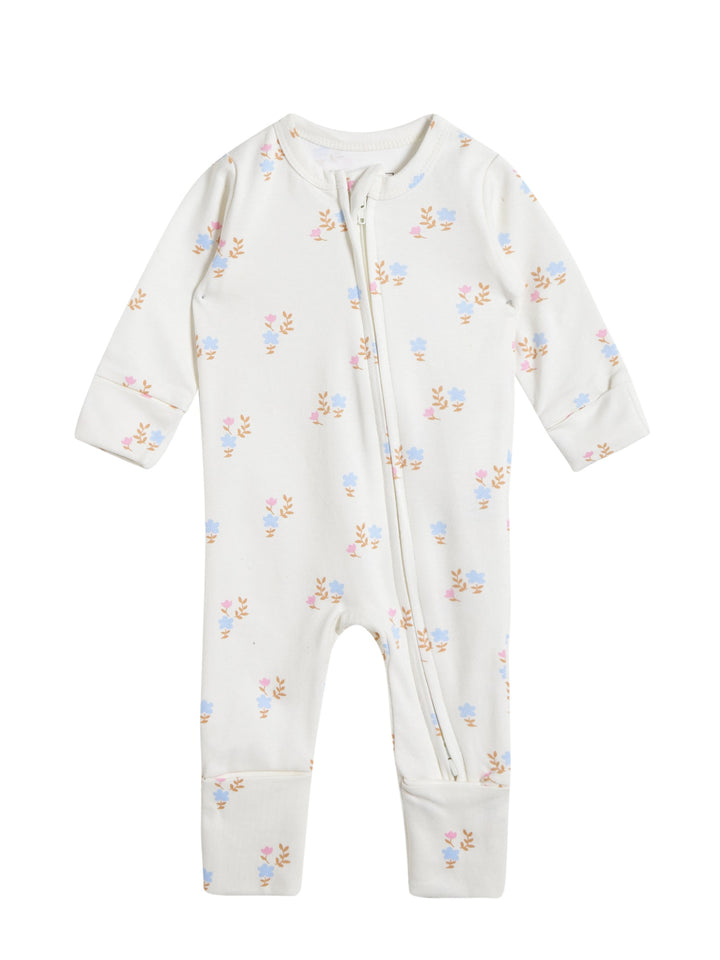 GOTS Certified Organic Cotton Sleepwear for Babies | Floral print - Urbanrac