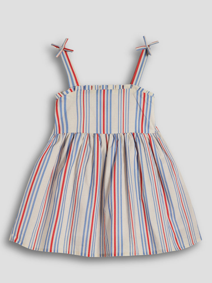 Strip Cotton dress - Urbanrac