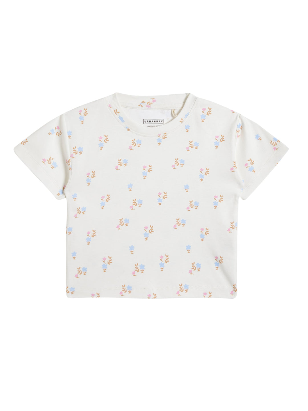 GOTS Certified Organic Cotton Sleepwear Set for Toddlers | Floral Print - Urbanrac