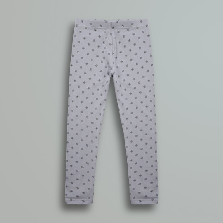 Elegant grey leggings for girls - Urbanrac