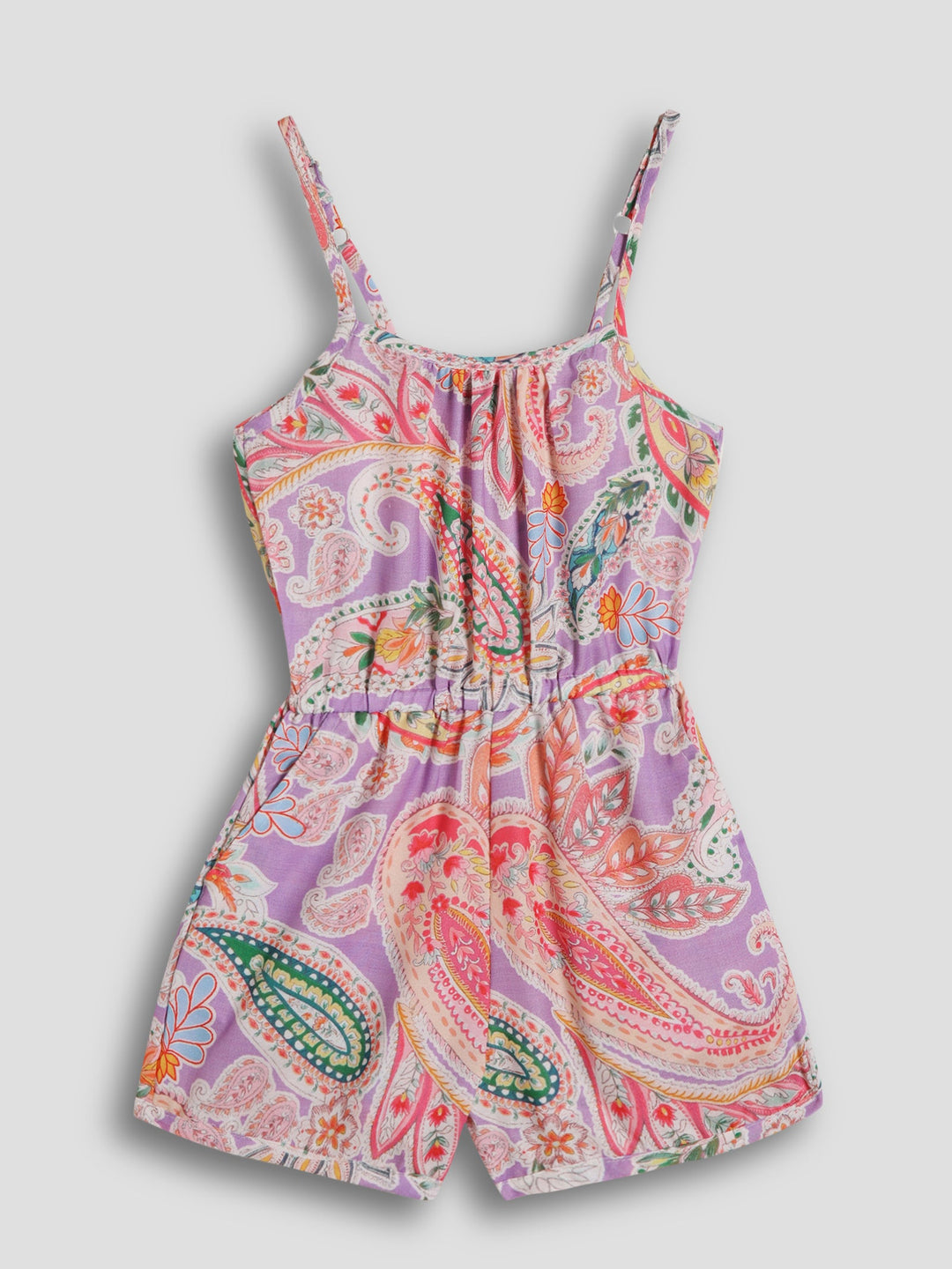Jumpsuit Dress in bright pattern - Urbanrac