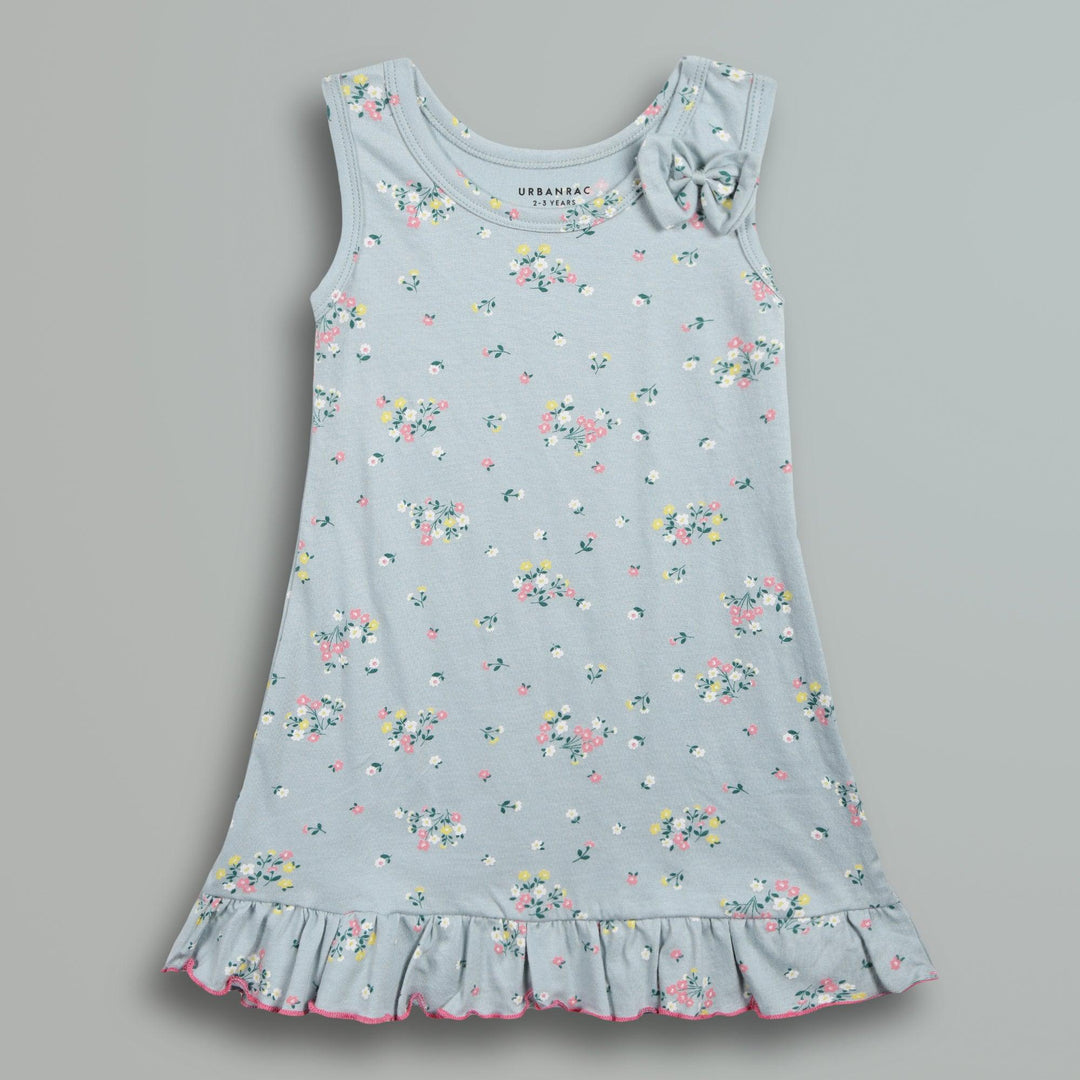 100% Cotton Sleeveless Dress - Urbanrac