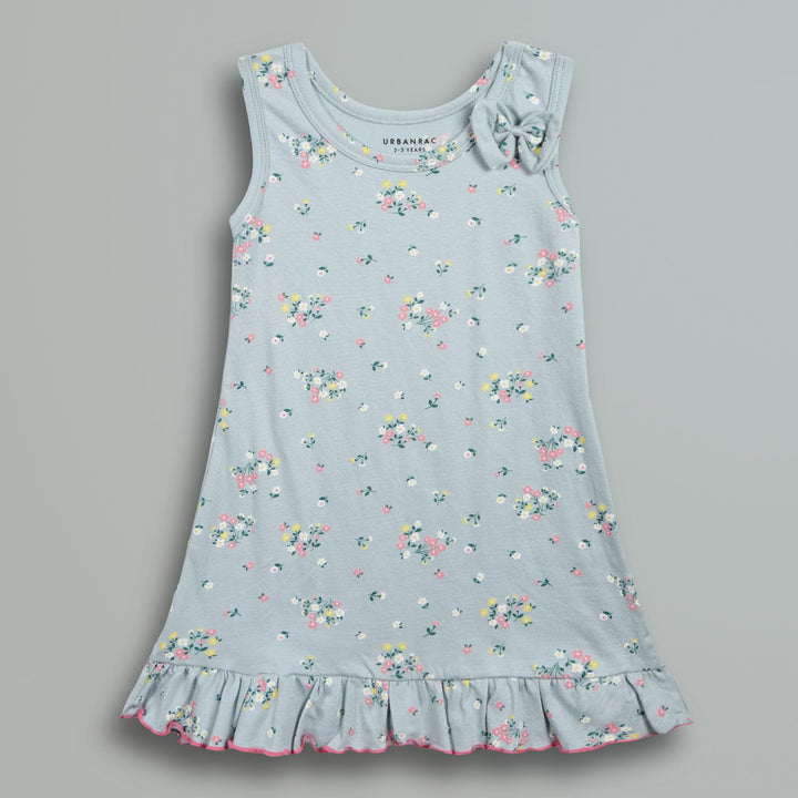 100% Cotton Sleeveless Dress - Urbanrac