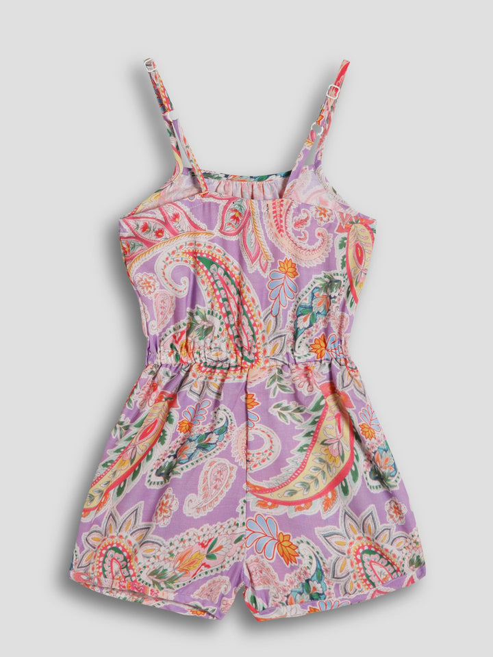 Jumpsuit Dress in bright pattern - Urbanrac