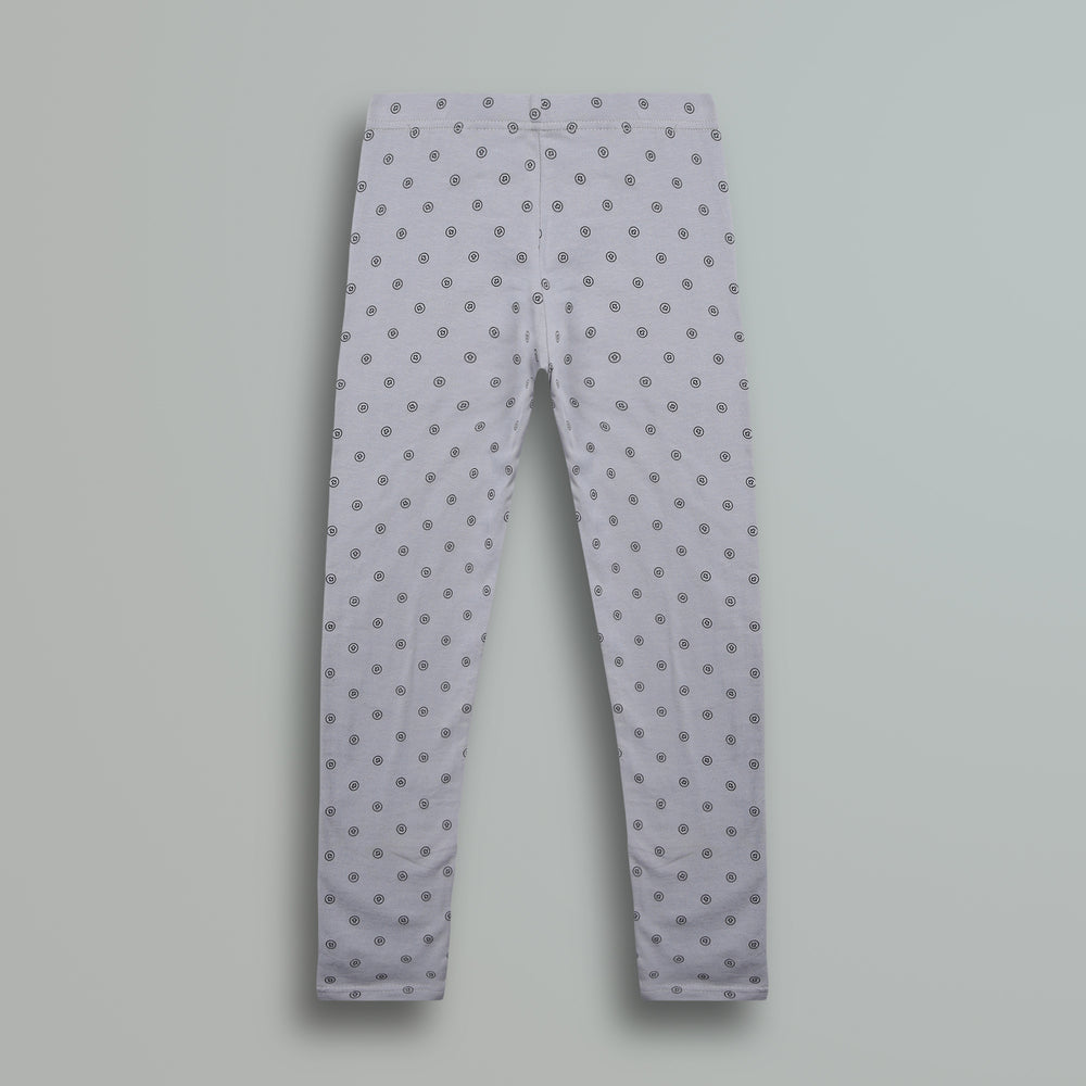 Elegant grey leggings for girls - Urbanrac