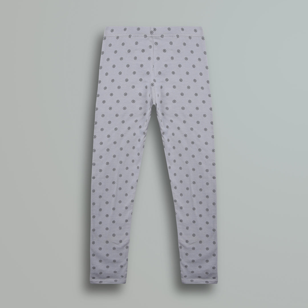Elegant grey leggings for girls - Urbanrac