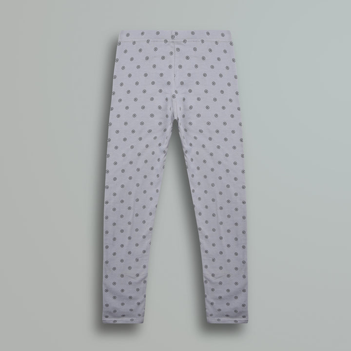 Elegant grey leggings for girls - Urbanrac