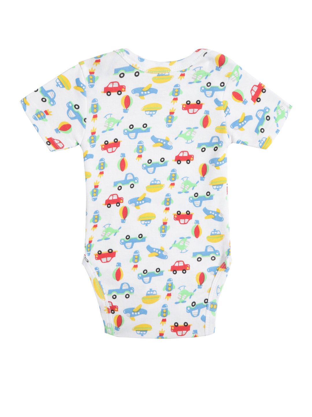 GOTS Certified Organic Cotton Baby Onesies | Car Print - Urbanrac