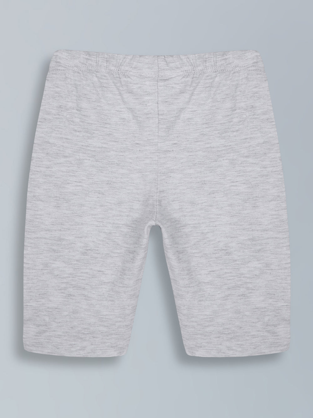 Girls Light Grey Cycling Shorts - Urbanrac