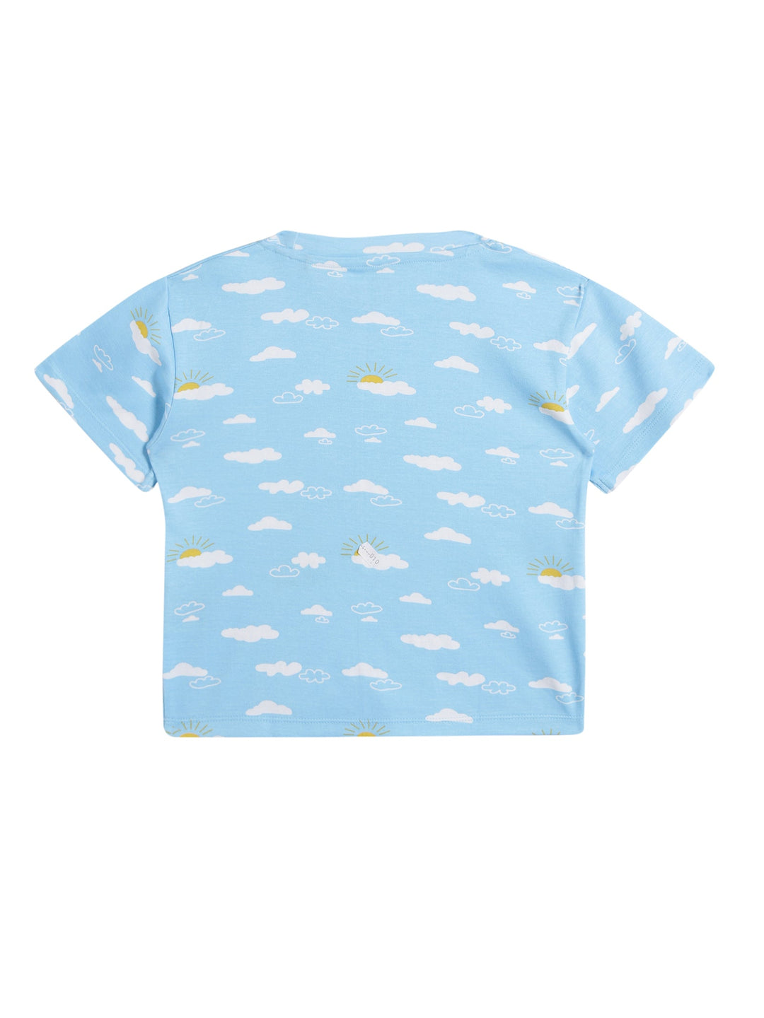Organic Cotton Sleepwear Set for Toddlers| Cloud print - Urbanrac