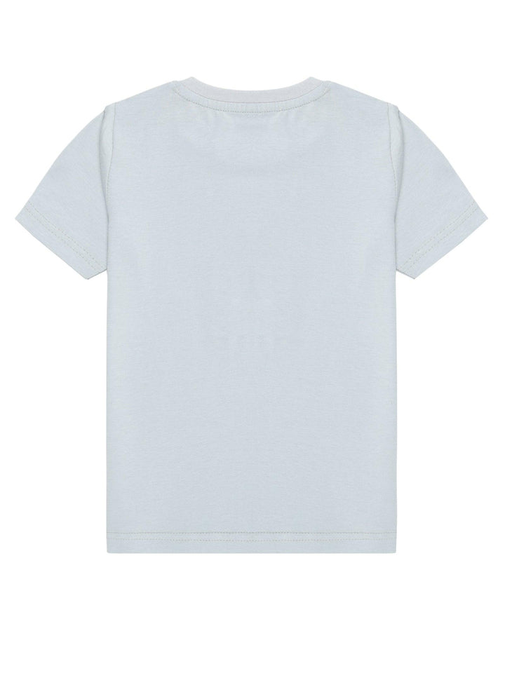 Pearl Grey Tell Me Why Print T-Shirt - Urbanrac