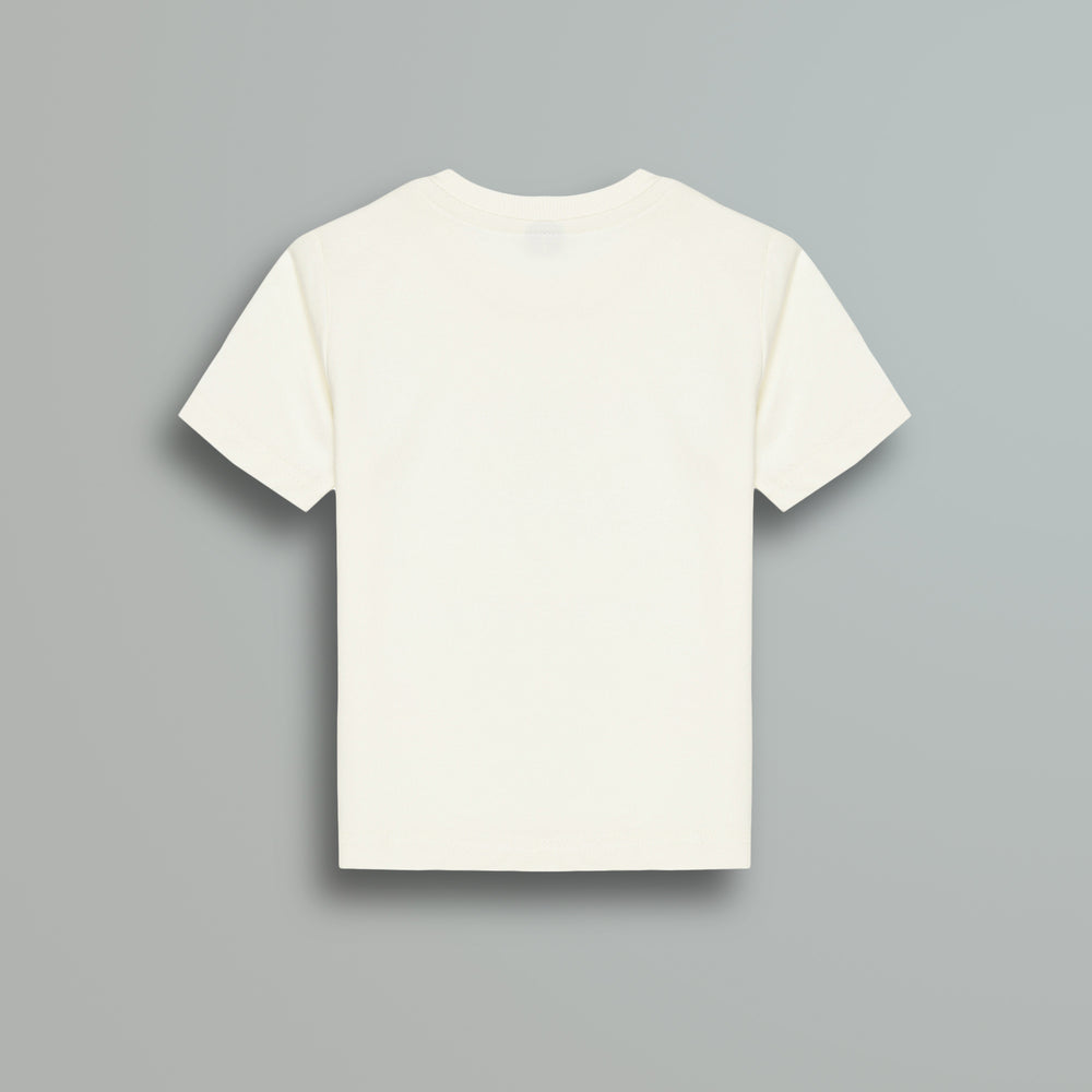 Ivory Pretty Prefect Floral Print Girls T-Shirt - Urbanrac