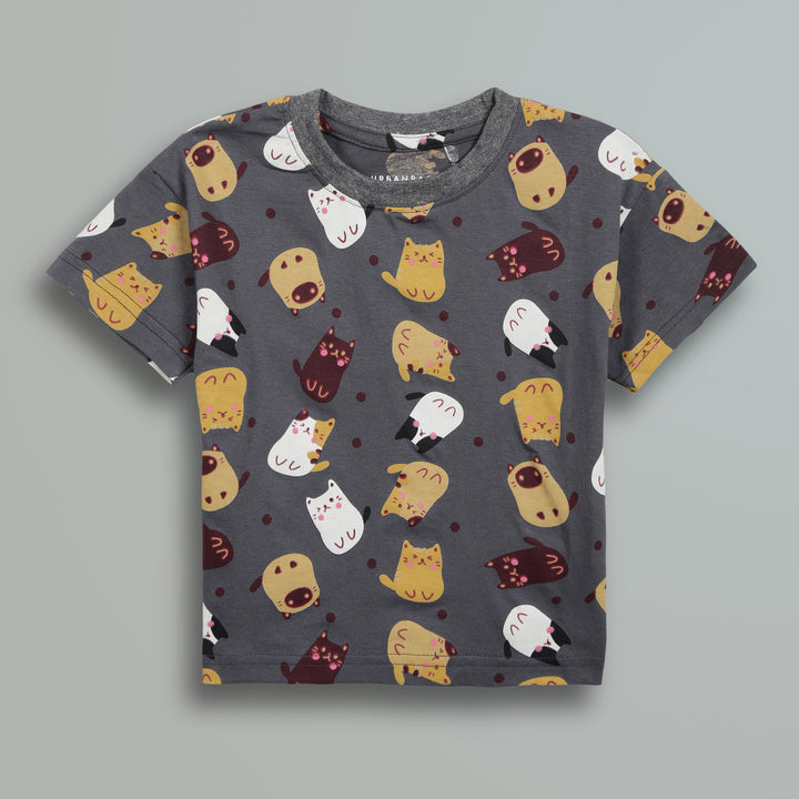 100% Cotton Co-Ord Sets | Little Kids | Pets - Urbanrac