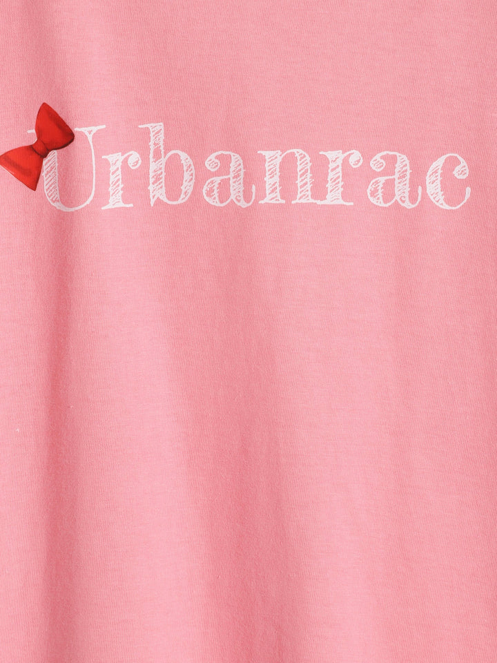 Urbanrac print with Bow T-Shirt - Urbanrac