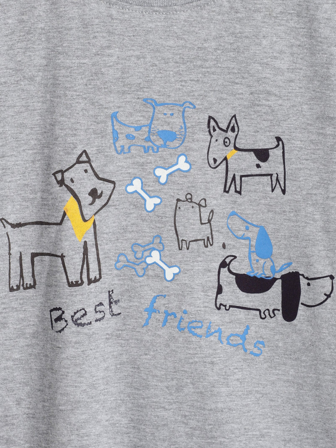 Dogs print T-Shirt - Urbanrac
