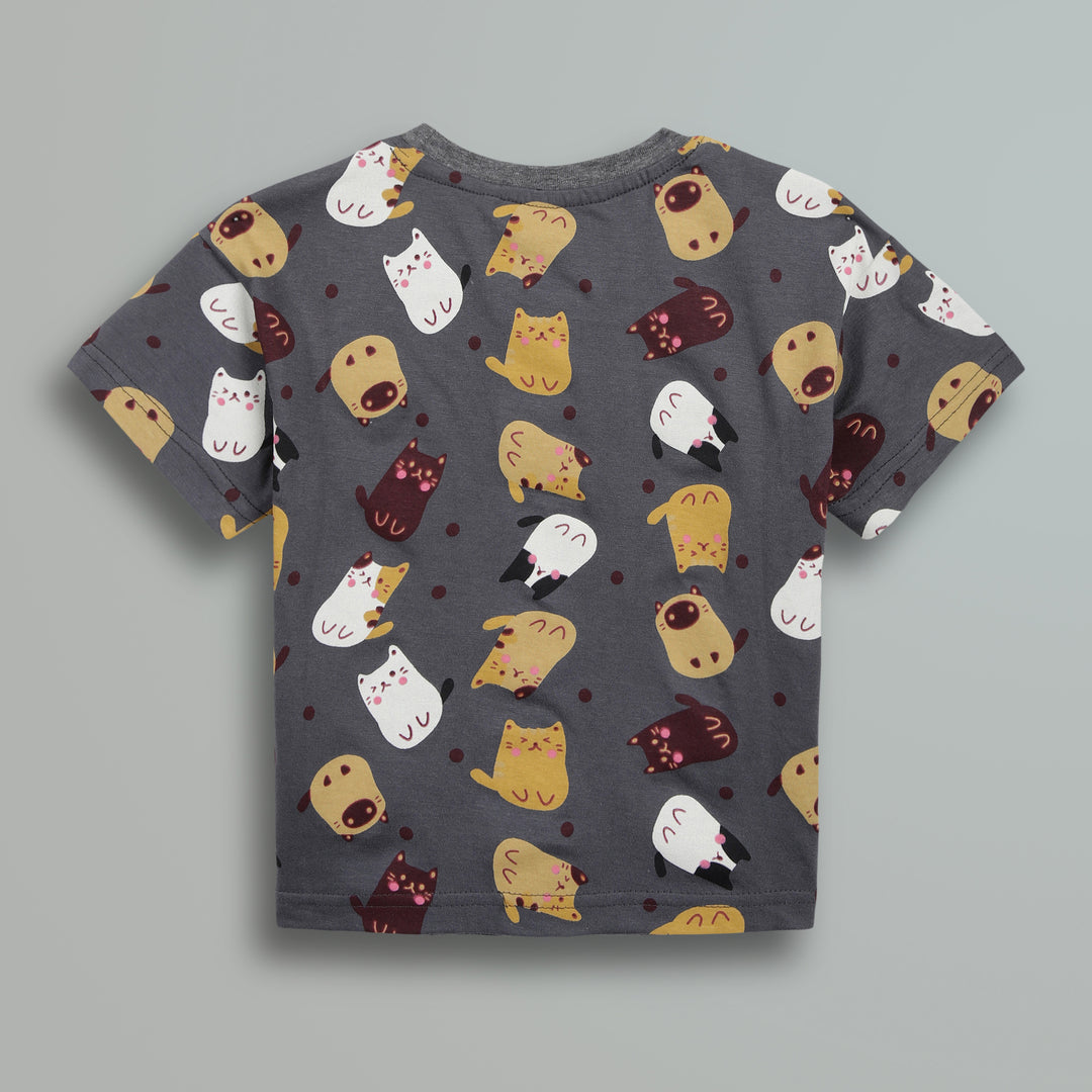 100% Cotton Co-Ord Sets | Little Kids | Pets - Urbanrac