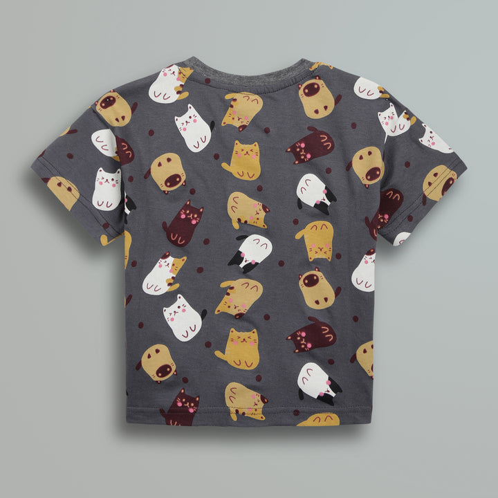 100% Cotton Co-Ord Sets | Little Kids | Pets - Urbanrac