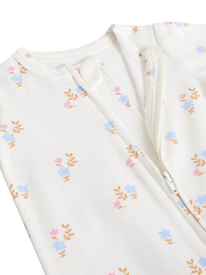 GOTS Certified Organic Cotton Sleepwear for Babies | Floral print - Urbanrac