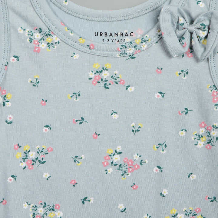 100% Cotton Sleeveless Dress - Urbanrac