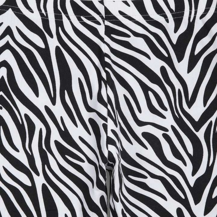 Black strips leggings for girls - Urbanrac