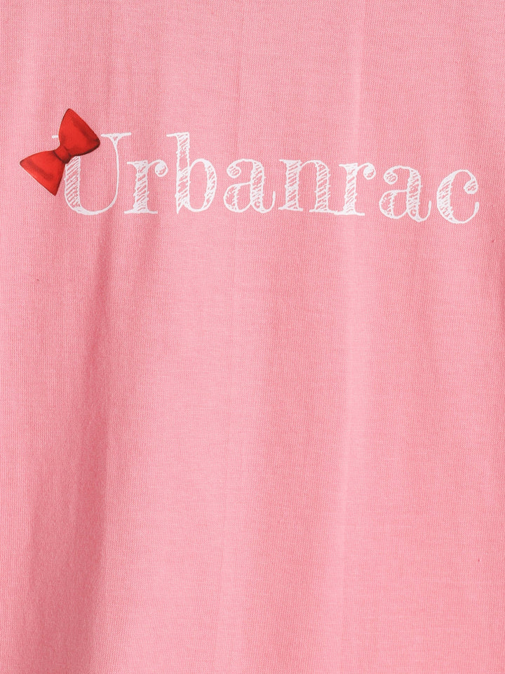 Urbanrac print with Bow T-Shirt - Urbanrac