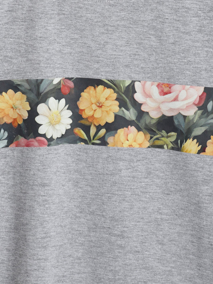Floral graphic print T-Shirt - Urbanrac