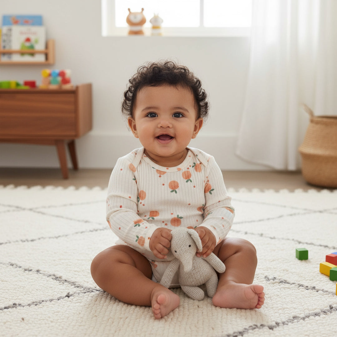 Onesies - Orange print