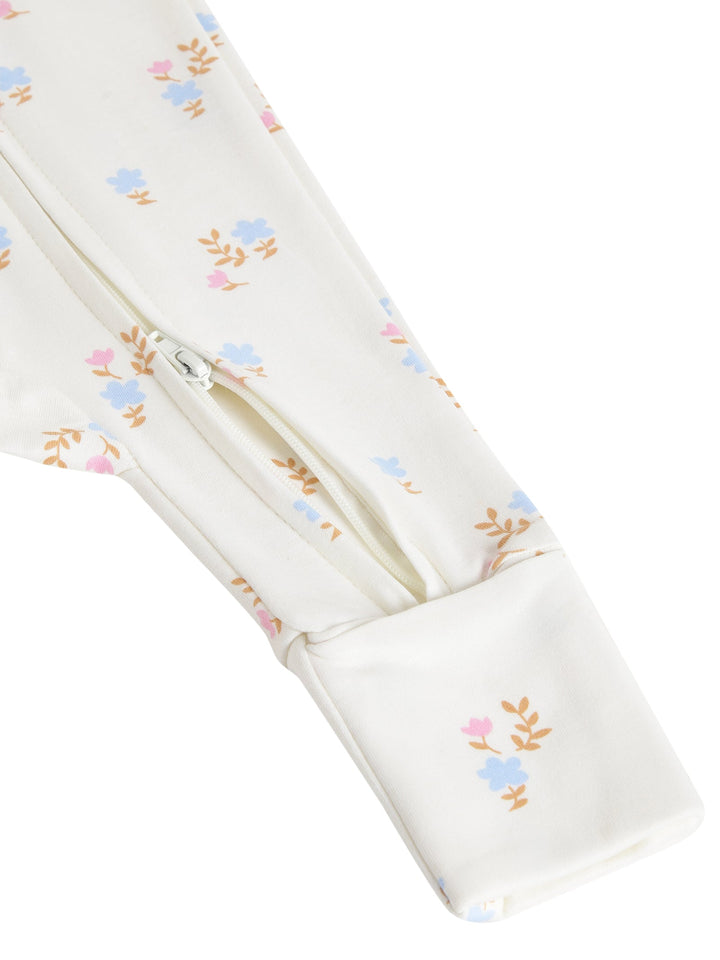GOTS Certified Organic Cotton Sleepwear for Babies | Floral print - Urbanrac