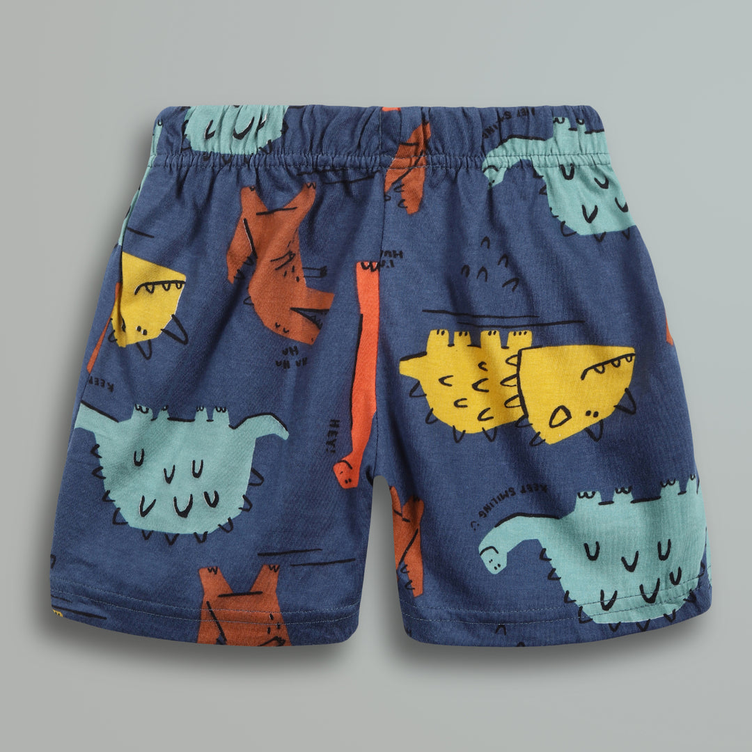 100% Cotton Co-Ord Sets | Little Kids | Dino Print - Urbanrac