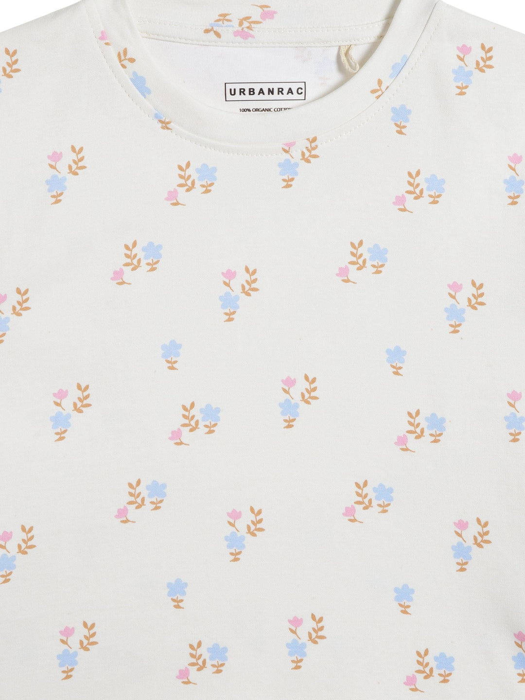 GOTS Certified Organic Cotton Sleepwear Set for Toddlers | Floral Print - Urbanrac