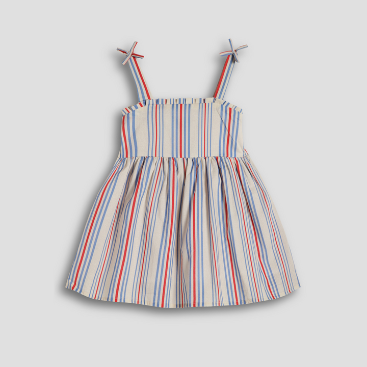 Strip Cotton dress - Urbanrac