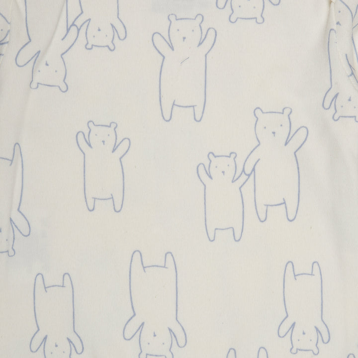 Cotton Onesies and Pant Set for Babies | Sleepwear | Bear Print - Urbanrac