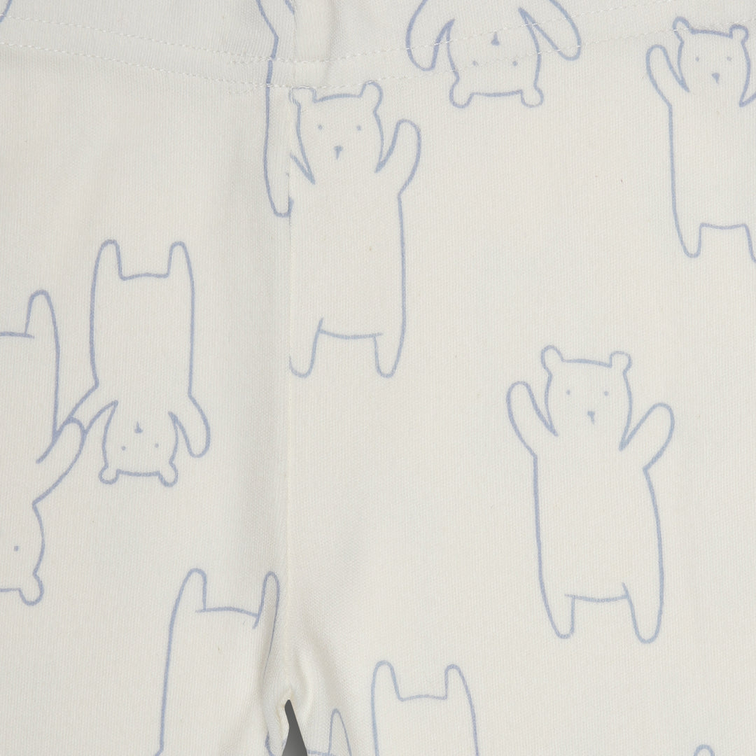 Cotton Onesies and Pant Set for Babies | Sleepwear | Bear Print - Urbanrac