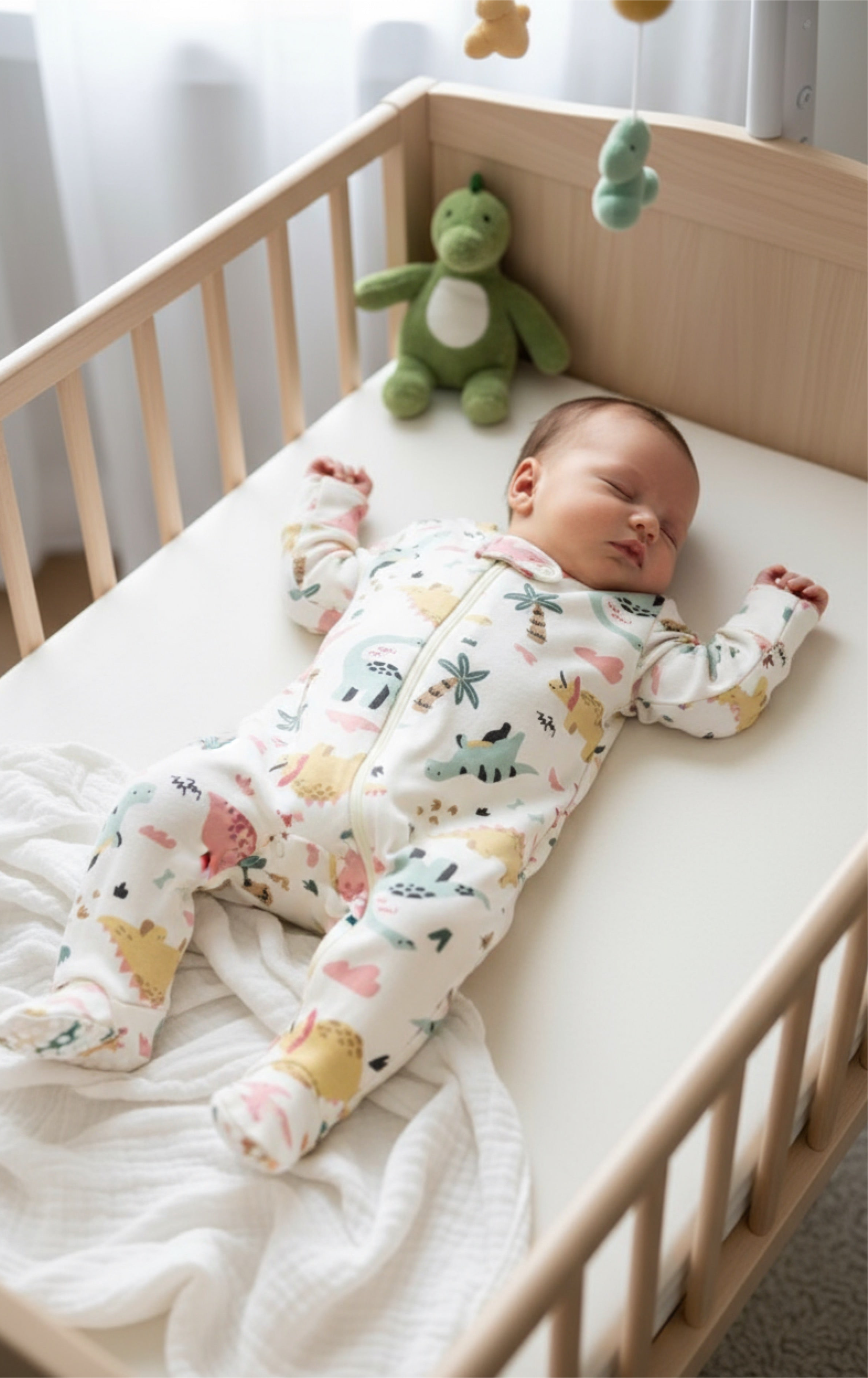 GOTS Certified Organic Cotton Sleepwear for Babies | Dino