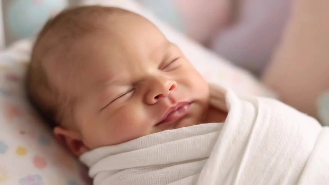 GOTS Certified Organic Muslin Baby Swaddle - White