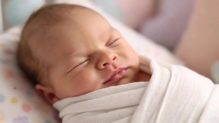 GOTS Certified Organic Muslin Baby Swaddle - White