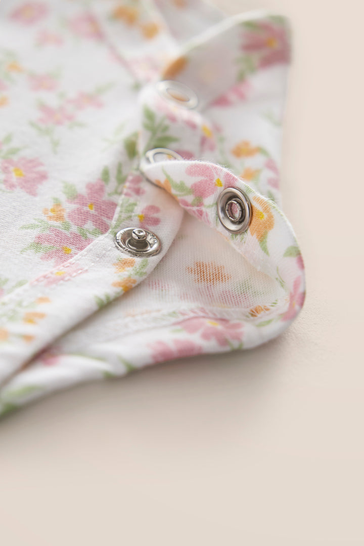 100% Cotton Onesies and Pant Set – Floral Whisper