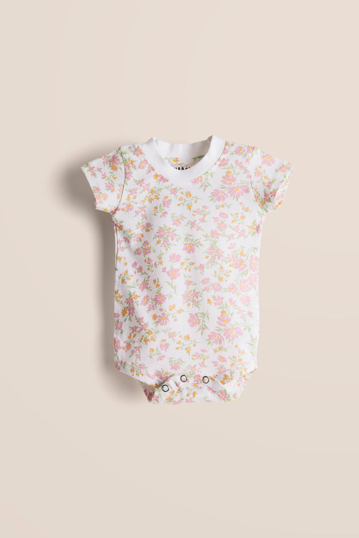 100% Cotton Onesies and Pant Set – Floral Whisper