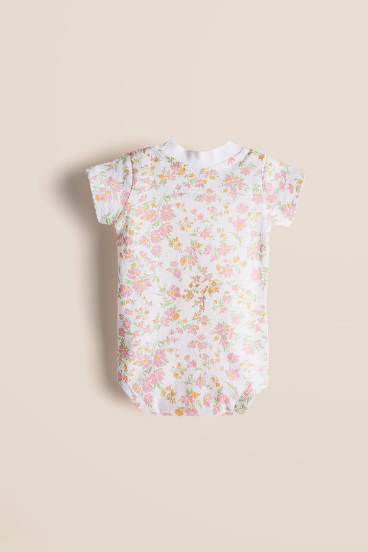 100% Cotton Onesies and Pant Set – Floral Whisper