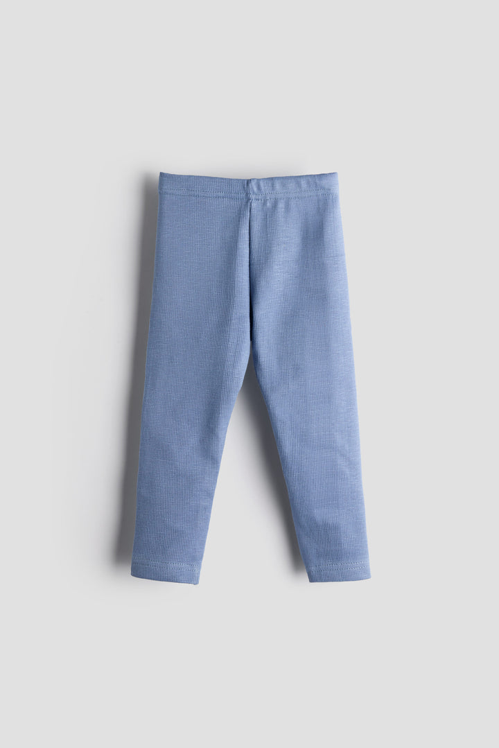 Baby Leggings - Pack of 2 (Unisex, Soft Cotton, Stretchable, Everyday Comfort)