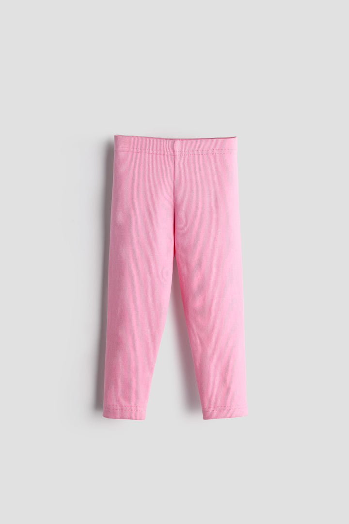 Baby Leggings - Pack of 2 (Girls, Soft Cotton, Stretchable, Everyday Comfort)