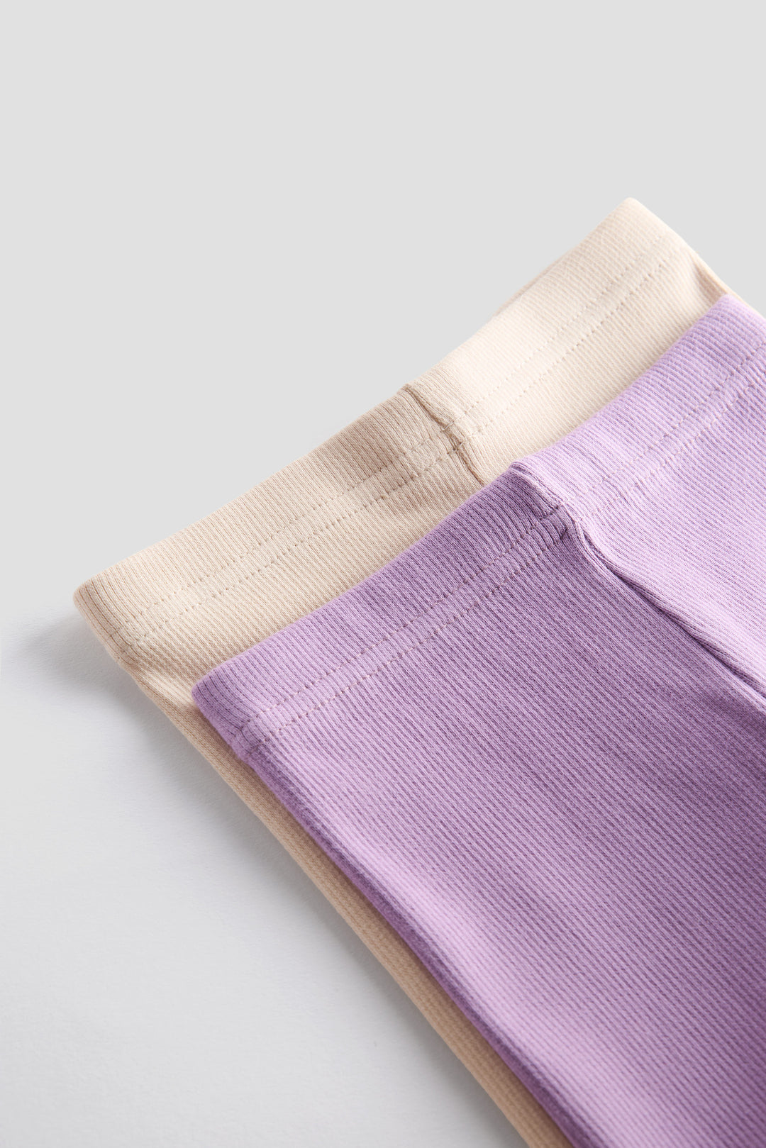 Baby Leggings - Pack of 2 (Girls, Unisex, Soft Cotton, Stretchable, Everyday Comfort)