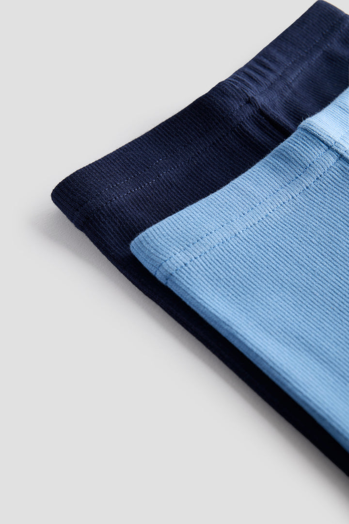 Baby Leggings - Pack of 2 (Unisex, Soft Cotton, Stretchable, Everyday Comfort)