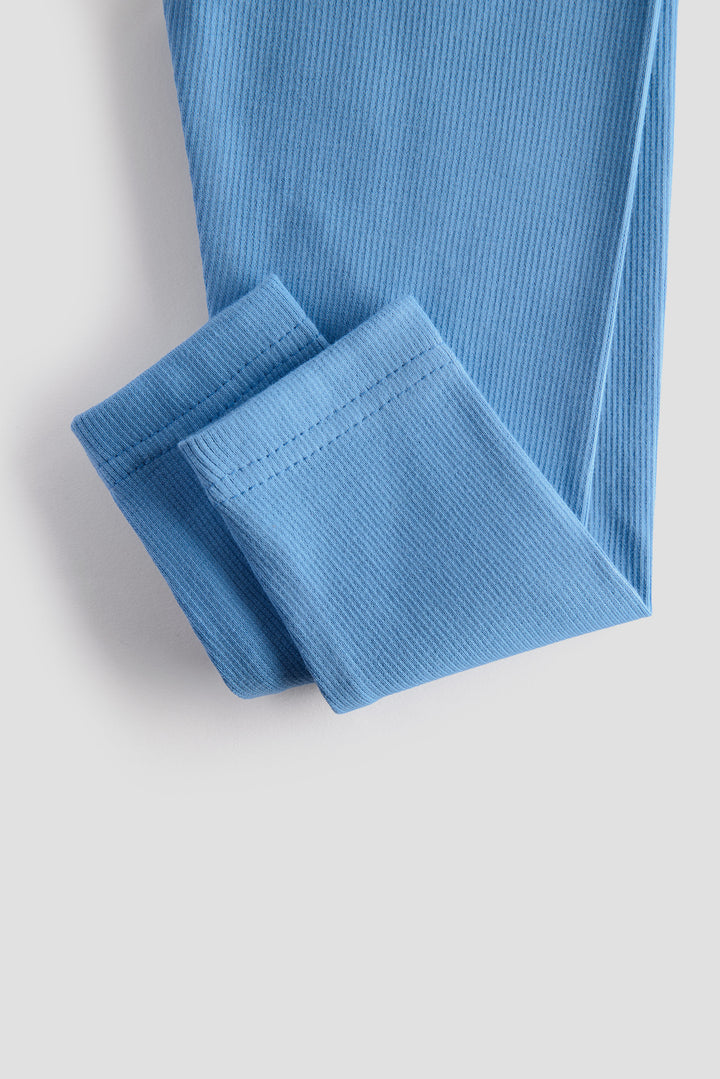 Baby Leggings - Pack of 2 (Unisex, Soft Cotton, Stretchable, Everyday Comfort)