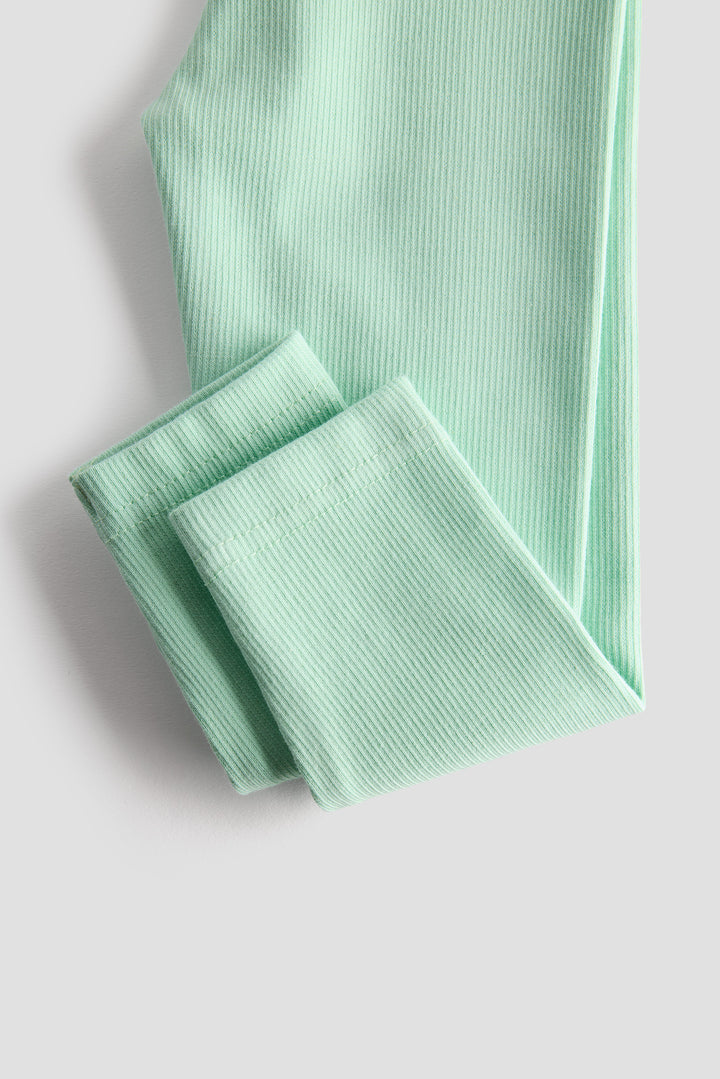 Baby Leggings - Pack of 2 (Girls, Soft Cotton, Stretchable, Everyday Comfort)